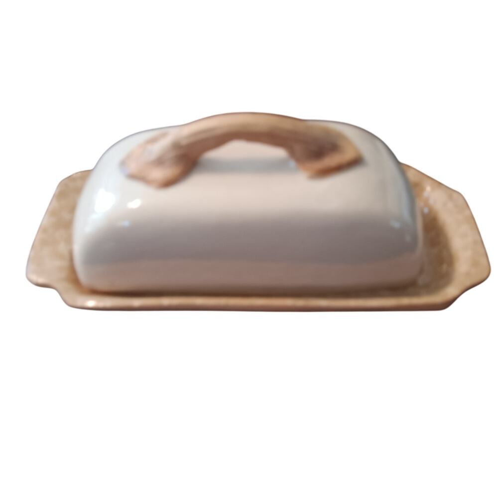 Terrafirma Ceramics, Ellen Evens designer and artist Butter Dish